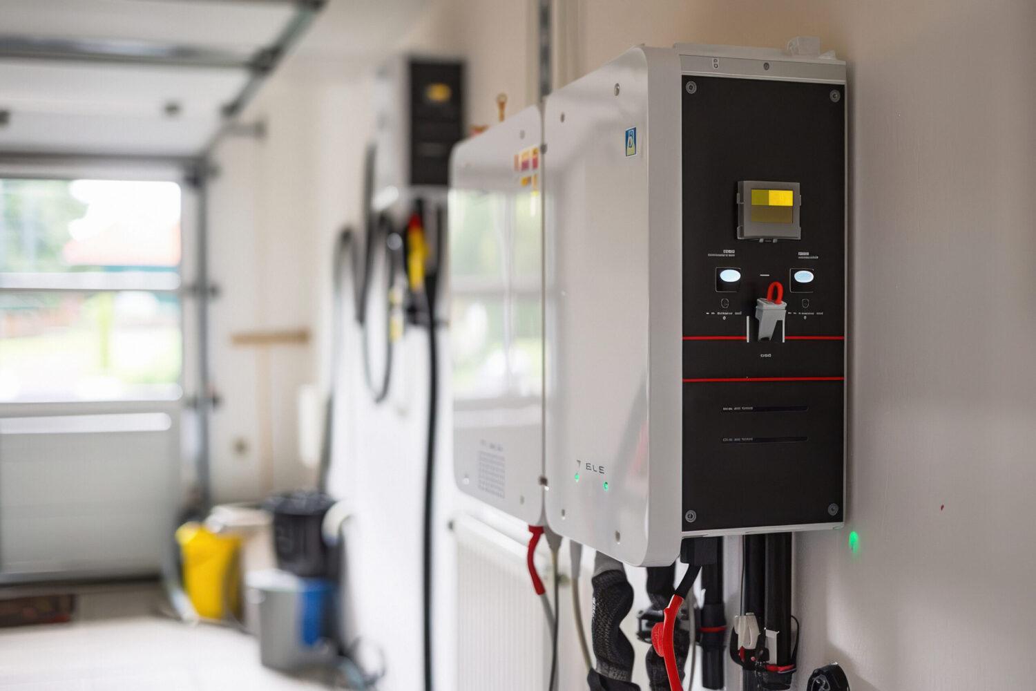 battery pack alternative electric energy storage system hanging on wall