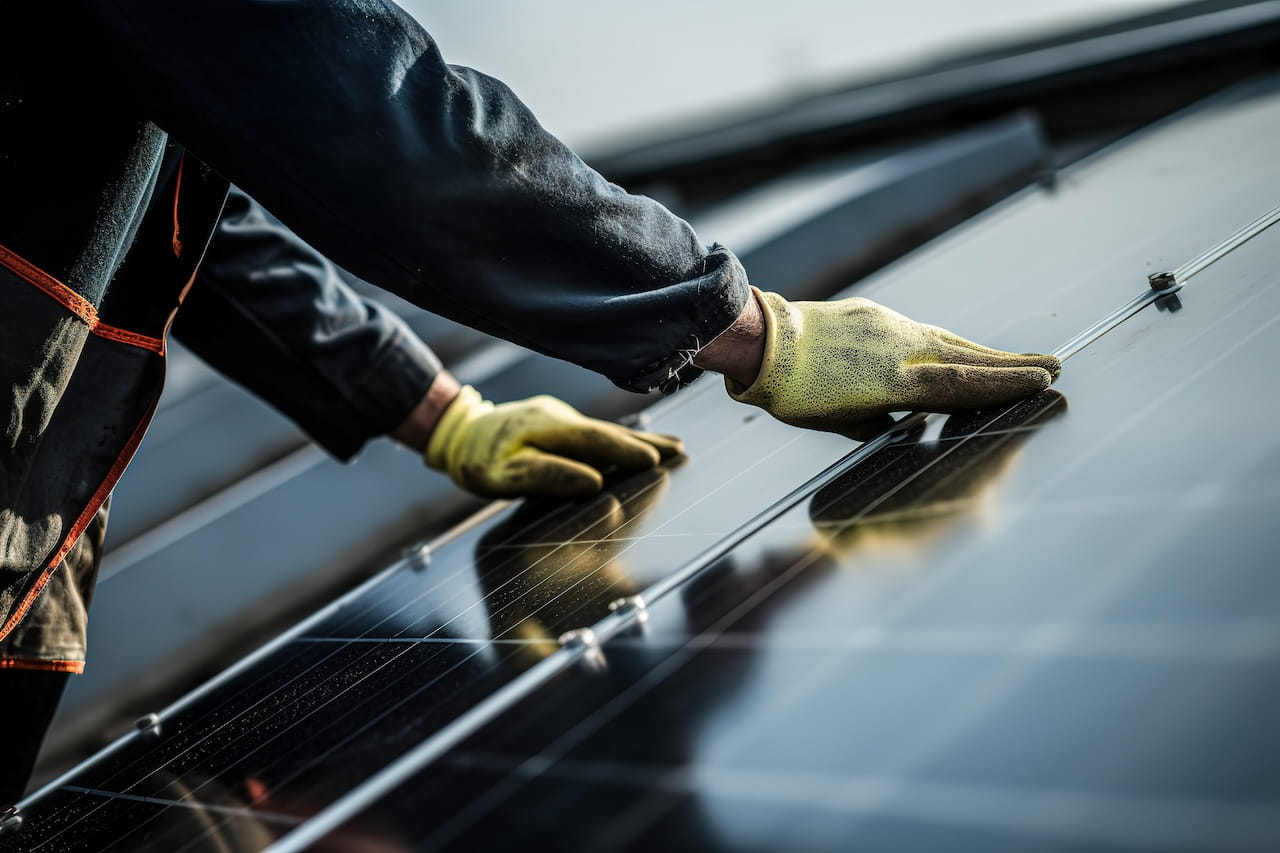 CONTRACTORS CORRECTLY INSTALLING SOLAR PANELS TO SPECIFICATIONS HELPING MAINTAIN FACTORY WARRANTY